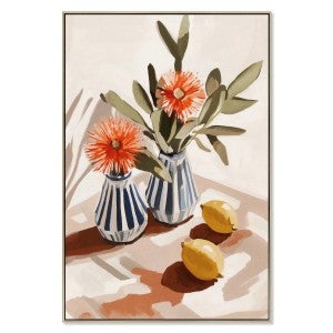 Acacia Grace Framed Enhanced Canvas Wall Art Print, 90cm