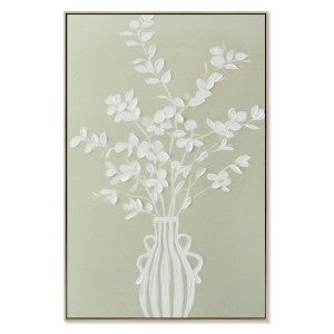 Bellagio Framed Enhanced Canvas Wall Art Print, 90cm