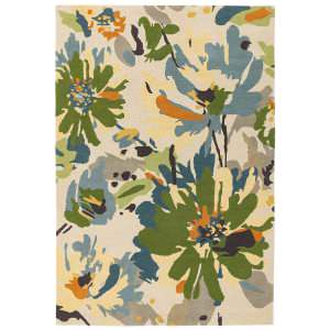 Asiatic Reef Floral Hand Tufted Designer Wool Rug, 200x290cm