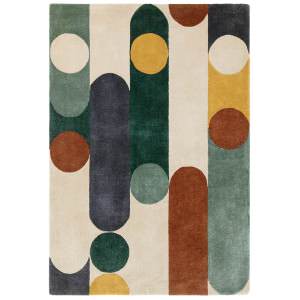 Asiatic Romy Morse Hand Tufted Designer Rug, 200x290cm, Caramel Ochre