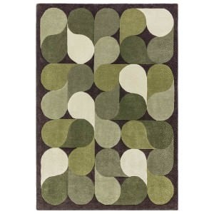 Asiatic Romy Jive Hand Tufted Designer Rug, 200x290cm, Green