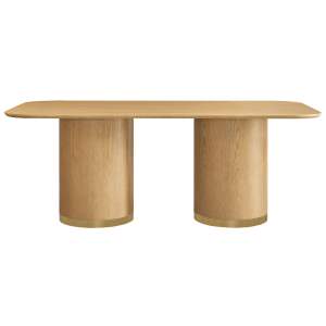 Eli Wooden Dining Table, 200cm, Oak