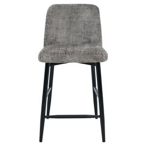 Basset Fabric & Metal Counter Stool, Set of 2