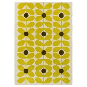 Orla Kiely Sixties Stem Hand Tufted Designer Wool Rug, 350x250cm