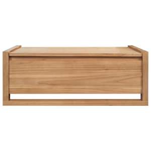 Jasper Mindi Wood Blanket Box / Storage Bench, 120cm, Natural