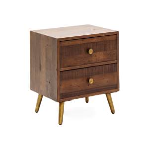 Bohemian Reclaimed Timber Bedside Table