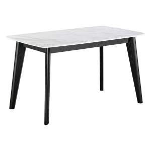 Kova Stone Top Modern Dining Table, 140cm