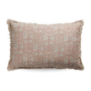 Freshfields Garden Linen Lumbar Cushion Cover