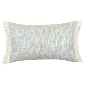 Cascade Cotton Lumbar Cushion, Blue