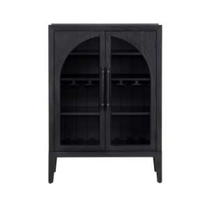 Braxton Wooden 2 Door Bar Cabinet