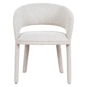 Agnar Fabric Dining Chair, Clay Beige