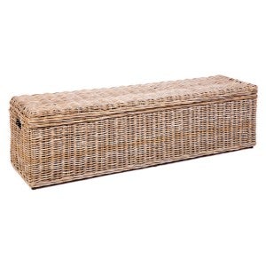 Dorset Rattan Blanket Trunk, 160cm, Kubu Grey