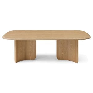 Magnor Wooden Dining Table, 240cm, Natural