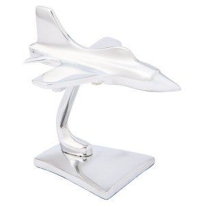 Eloria Aluminium Fighter Jet Model Desktop Ornament
