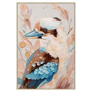 "A Little Kooky" Framed Canvas Wall Art Painting, 93cm