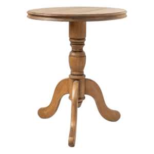 Rochelle Pine Timber Round Wine Table