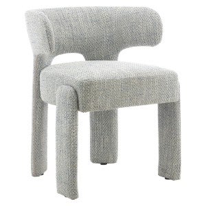 Genoa Fabric Dining Chair, Blue Grey