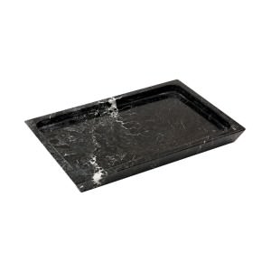 Marcellus Marble Rectangular Tray, Black