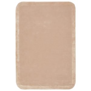 Hugo Hand Tufted Modern Wool Rug, 155x225cm, Nude