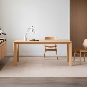 Nuvera American White Oak Dining Table, 210cm