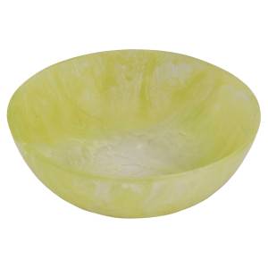 Alabasta Resin Side Bowl, Green