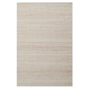 Bali No.1149 Handwoven Jute & Cotton Rug, 110x160cm, Natural