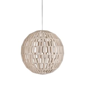 Avery Woven Jute Ball Pendant Light, Small