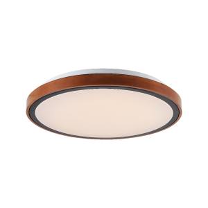 Orlin Wood & Metal Dimmable LED Oyster Light, 12W, CCT