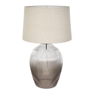 Misty Glass Base Table Lamp