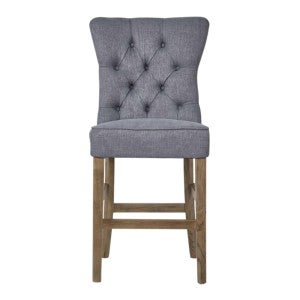 Astrill Fabric Counter Chair, Storm Grey