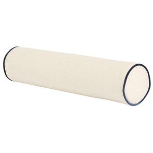 Brighton Fabric Bolster Cushion, Ivory