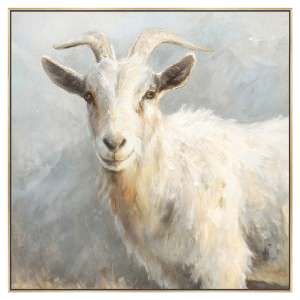 "Bleat It Up" Framed Canvas Wall Art Painting, 83cm