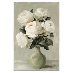 "Petalicious Rose" Framed Canvas Wall Art Painting, 93cm, Type A