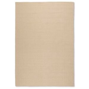 Pebble Flatweave Wool Rug, 275x365cm, Beige