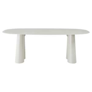 Capriano Glass Top Dining Table, 220cm