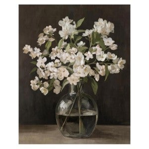 Caen Vase of Flowers Wall Art, 57cm