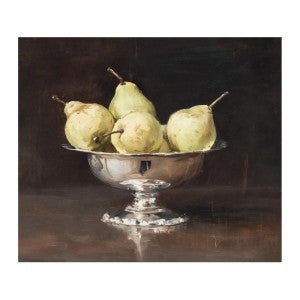 Pear Still Life Wall Art, 57cm