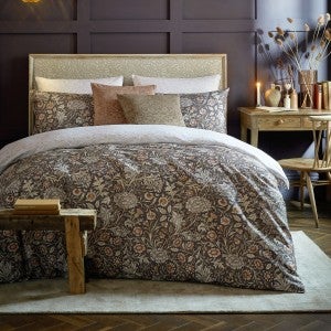 William Morris Double Bough Cotton Quilt Cover Set, King