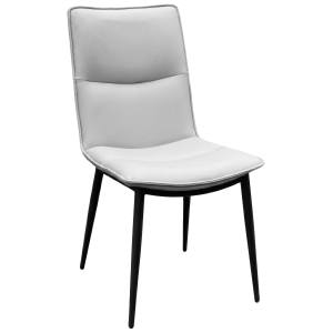 Rovelle PU Leather Dining Chair, Grey