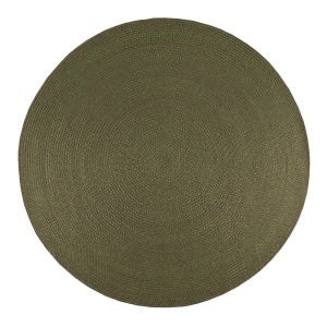 Seasons Stipple Indoor / Outdoor Round Rug, 250cm, Moss