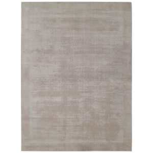 Velour Shear Hand Knotted Wool Rug, 276x365cm, Ivory