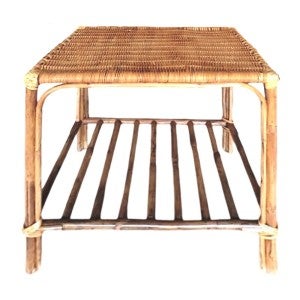 Arlont Rattan Square Side Table