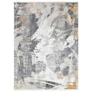 Eternal No.25470A Abstract Modern Rug, 160x230cm, Dark Grey