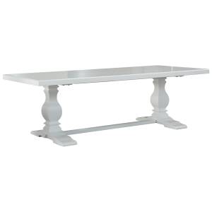 Newport Wooden Parquetry Dining Table, 240cm