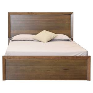 Marston Messmate Timber Gas Lift Storage Bed with USB Ports, Queen
