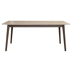 Grestoke Sintered Stone & Timber Dining Table, 180cm, Walnut