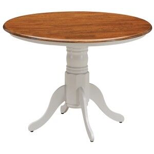 Hamilton Wooden Round Dining Table, 107cm