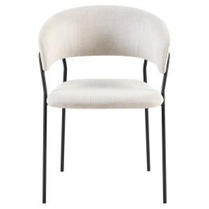 Prescott Fabric & Metal Dining Chair