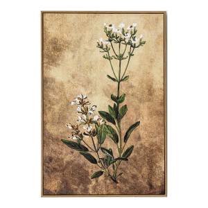"Country Wildflower" Framed Canvas Wall Art Painting, Type B, 92cm