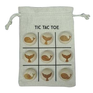 Karson Tic Tac Toe Game Bag, Whale & Tail